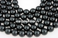 Perle Swarovski, black, 12mm - x10