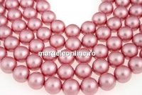 Perle Swarovski, powder rose, 8mm - x50