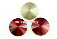 Swarovski, rivoli, red magma, 8mm - x2