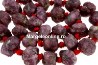 Ruby rough stone, natural, free form, 9-15mm