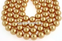 Perle Swarovski, bright gold pearl, 10mm - x20
