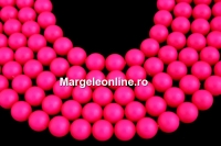 Swarovski pearl, neon pink, 8mm - x20