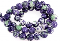 Margele rasina rain flower,, rotund, 8.5mm