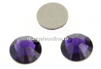 Swarovski, cabochon, purple velvet, 6mm - x4