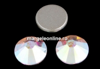 Swarovski, cabochon, aurore boreale, 11mm - x2