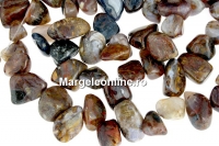 Margele pietersite, natural, chips mare neregulat, 12-18mm