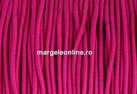 Snur elastic circular, fucsia, 1.4mm - x 13m