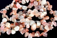 Margele piatra soarelui naturala, neregulat, 9-14mm