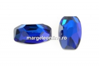 Swarovski cabochon, bermuda blue, 8x5mm - x2