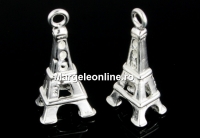 Pandantiv turnul Eiffel, argint 925, 22x10mm - x1