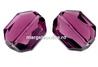 Swarovski, margele graphic, amethyst, 12mm - x1
