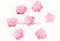 Swarovski, margele floare, light rose, 5mm - x4
