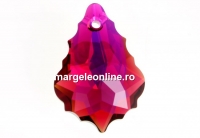 Swarovski, pandantiv baroque, ruby aurore boreale, 22mm - x1