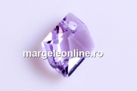 Swarovski, cosmic diamond pendant, violet, 14mm - x1