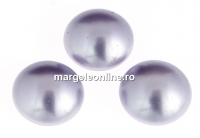 Swarovski, cabochon perla cristal, lavender, 8mm - x2