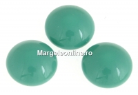 Swarovski, crystal pearl cabochon, jade, 8mm - x2