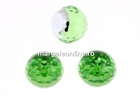 Swarovski, cabochon, peridot comet arg. light, 6mm - x1