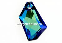 Swarovski, pandantiv De-art, bermuda blue, 24mm - x1