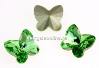 Swarovski, fancy fluture, peridot, 10mm - x1