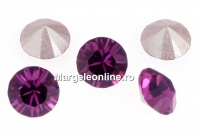 Swarovski, chaton SS, amethyst, 5.3mm - x4