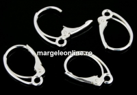 Tortite cercei click, argint 925, 16mm - x1per