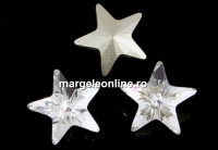 Swarovski, fancy star, crystal, 10mm - x1