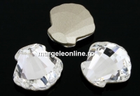 Swarovski, fancy scoica, crystal, 14mm - x1