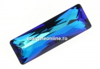 Swarovski, princess baguette, bermuda blue, 21x7mm - x1