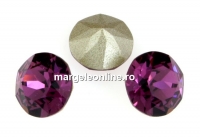 Swarovski, chaton SS, amethyst, 8mm - x2