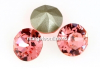 Swarovski, chaton ss39, rose peach, 8mm - x2