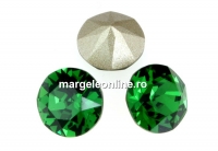 Swarovski, chaton SS, dark moss green, 8mm - x2