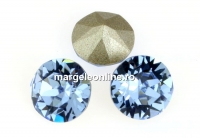 Swarovski, chaton SS, light sapphire, 8mm - x2