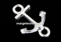 Link, anchor, 925 silver, 15mm - x1