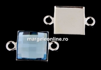 Baza link argint 925, cabochon 10mm - x1