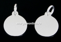 Charm banut, argint 925, 9mm - x1