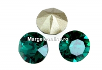 Swarovski, chaton SS 34, emerald, 7mm - x2