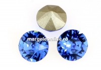 Swarovski, chaton SS 34, sapphire, 7mm - x2