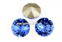Swarovski, chaton SS29, sapphire, 6mm - x4