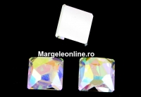 Swarovski, cabochon, aurore boreale, 8mm - x1