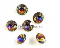 Swarovski, chaton SS29, volcano, 6mm - x4