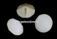 Swarovski, chaton PP24, white alabaster, 3mm - x20
