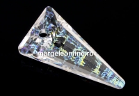 Swarovski, pandantiv spike, white patina, 18mm - x1
