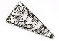 Swarovski, spike pendant, black patina, 28mm - x1