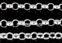 Lant metraj argint 925, 50cm - x1