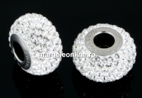 Swarovski, becharmed pave crystal 180101, 15mm - x1