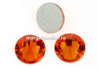 Swarovski, cabochon, tangerine, 6mm - x4