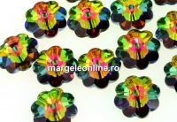Swarovski, marguerite flower, vitrail medium, 12mm - x4