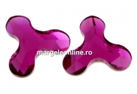 Swarovski, cabochon Molecule, fuchsia, 12.5x13.6mm - x1