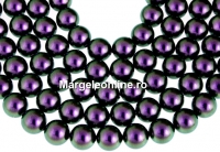 Perle Swarovski, iridescent purple, 8mm - x50