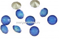 Swarovski, chaton pp32, white opal sky blue F, 4mm - x10